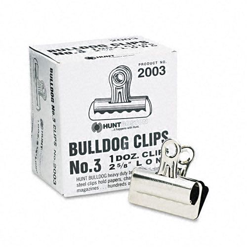 Boston Bulldog Clips 7834 Capacity x 2 5834 12Box