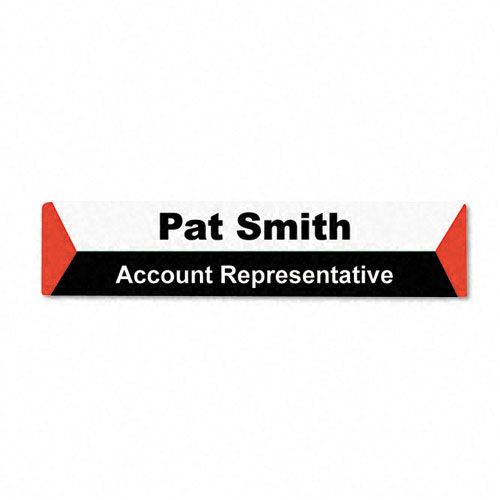 Advantus One Sided Wall Panel Sign Name Holders Acrylic