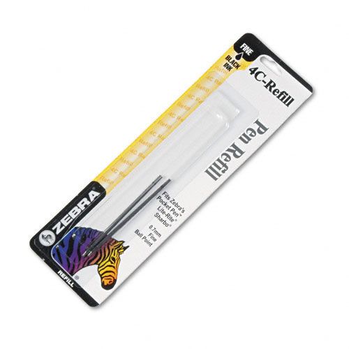 Zebra Refill for 4C Pocket Pen, Fine, Black