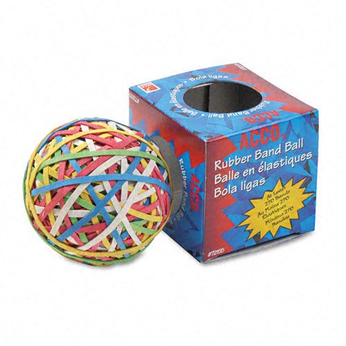 ACCO Rubber Band Ball Minimum 260 Rubber Bands