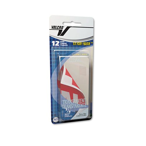 Velcro Sticky Back Hook Loop Fastener Squares