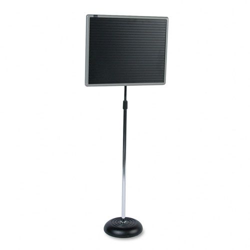 Quartet Adjustable Single Pedestal Magnetic Letter Board