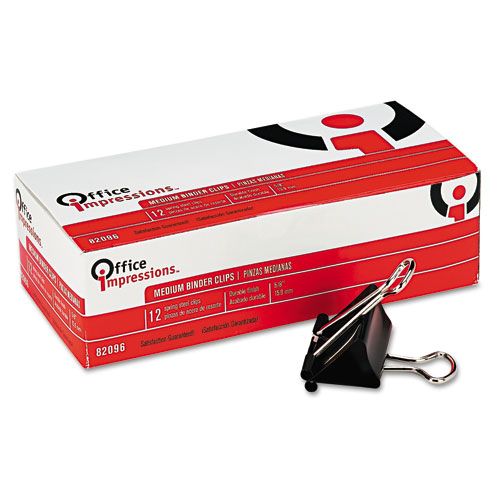 Office Impressions Binder Clips Medium Size