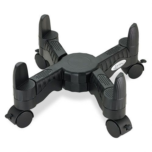 Kantek Adjustable Width Mobile CPU Stand, Black at Sears.com