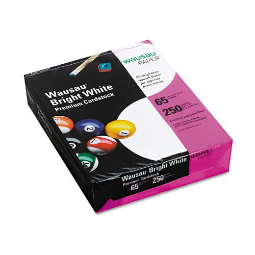 Wausau Paper Bright White Card Stock
