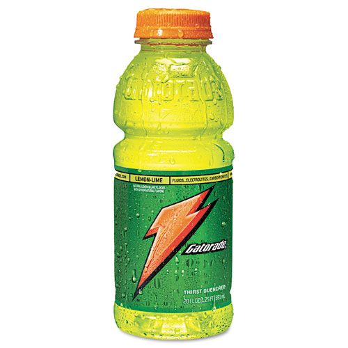 Gatorade Sports Drink, Carton of 24 20-oz. Bottles, Lemon