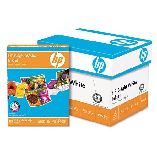 HP Inkjet Paper, White, Letter, 500 Sheets