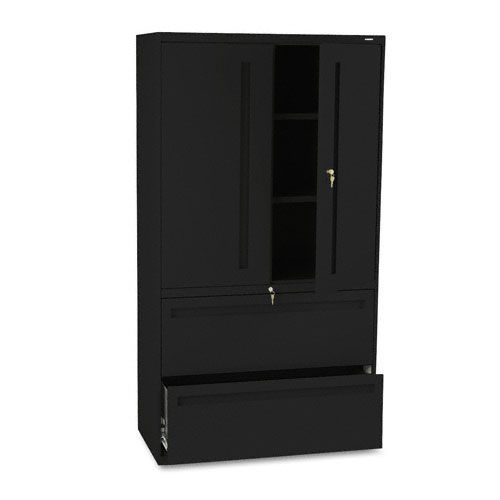 HON 700 Series Lateral FileCabinet 36 x 19 Black