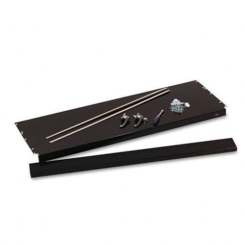 Tennsco Four Shelves for Storage Cabinet 48 x 18 Black