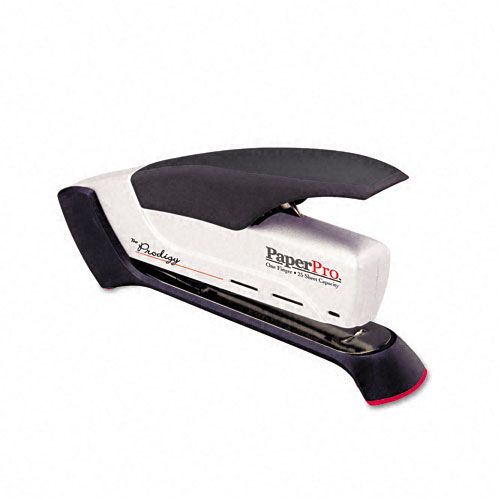 PaperPro Spring Powered Stapler 25 Sheet Cap BlackSilver