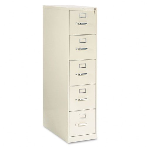 HON 210 Series 5 Drawer Letter File 28 1234d Putty