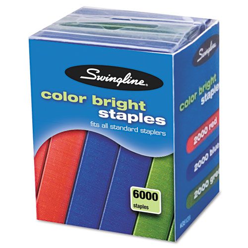 Swingline Color bright staples 2000box