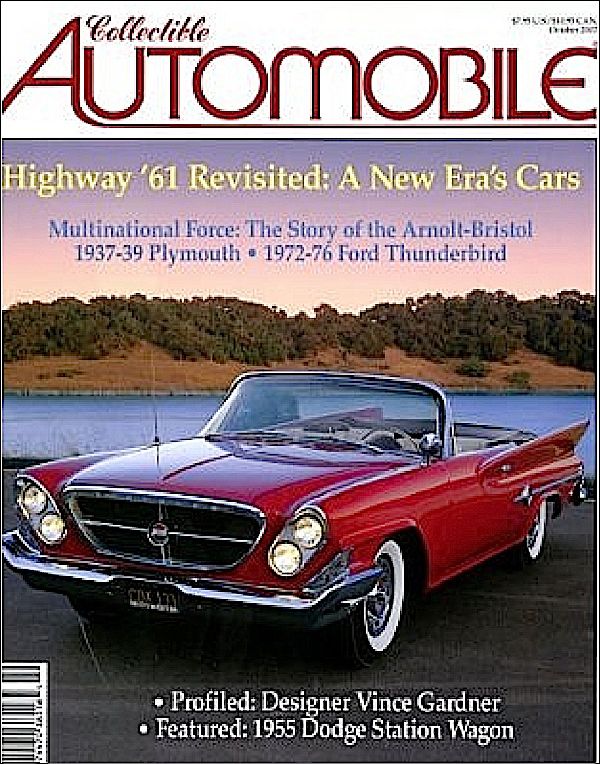&nbsp; Collectible Automobile Magazine