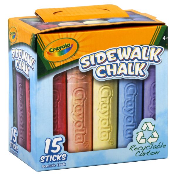 Crayola Chalk, Sidewalk, 4+, 15 chalk at Kmart.com