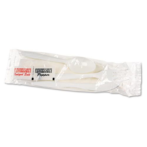 Boardwalk Plastic Cutlery Kit, Salt/Pepper/Napkin, 250/Ctn at Kmart.com