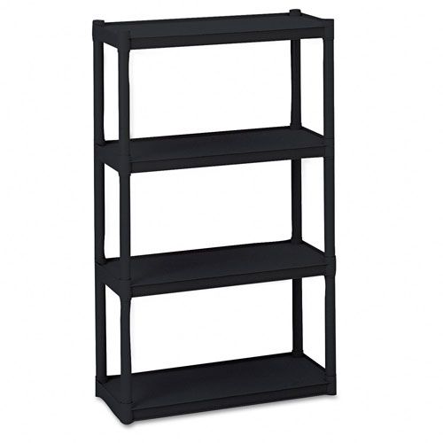 Iceberg Rough 34n34 Ready Four Shelf Open Storage System