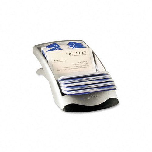 Durable VISIFIX Desk Business Card File