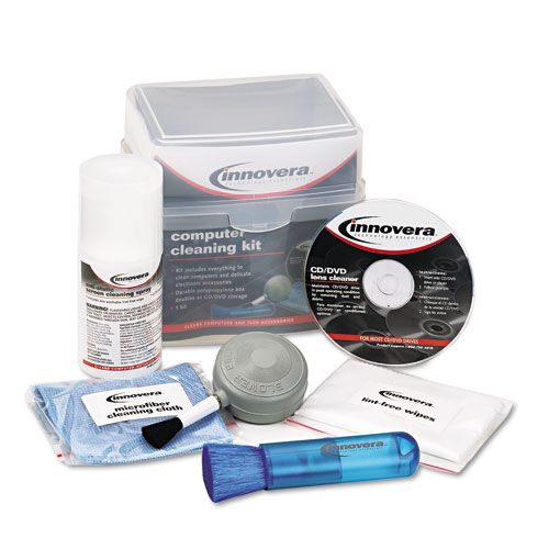 Cleaning on Innovera General Purpose Pc Computer Cleaning Kit