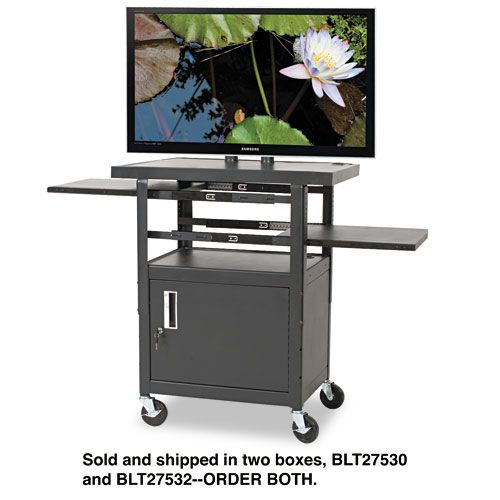 BALT Two Shelf Height-Adjustable Flat Panel TV Cart at Kmart.com