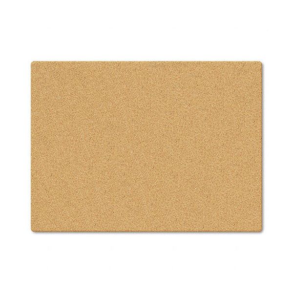 The Board Dudes Canvas Cork Board, 35 x 23, Unframed Cork