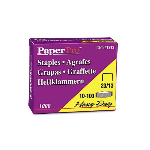 PaperPro 1234 Leg Length High Capacity Staples 1000box