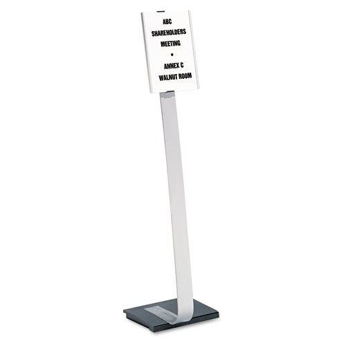 Durable Info Sign Duo Floor Stand
