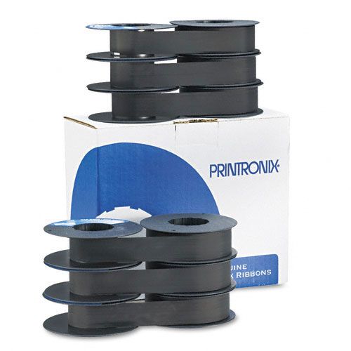 Printronix 107675005 Printer Ribbon 27M Yield Black Sixbx