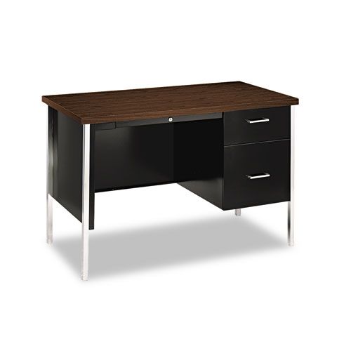 HON 34000 Series Single Pedestal Metal Desk at Sears.com