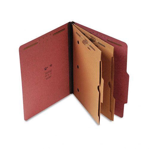 S J Paper Six Section Pocket Classification Folders