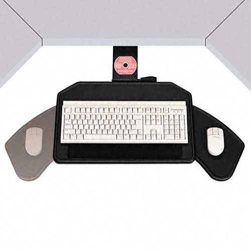 Ergonomic Concepts Corner Workstation Platform 22 12x13 12 Black