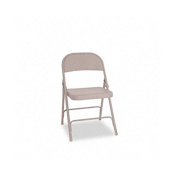Alera Steel Folding Chair, Tan ALEFC94T