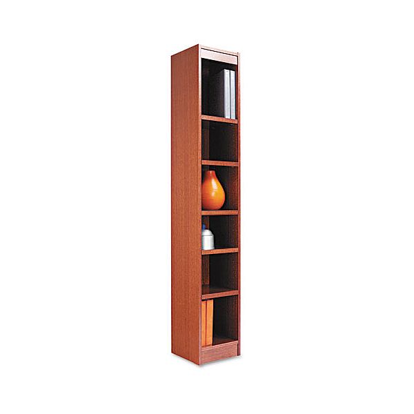 Alera Narrow Profile Bookcase With Finished Back ALEBCS67212MO