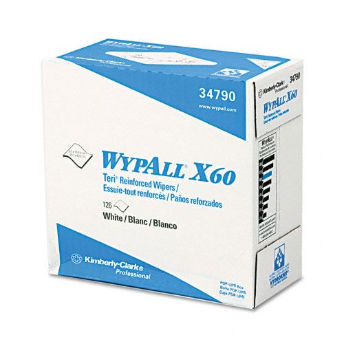 Kimberly-Clark WYPALL X60 Teri Disposable Wipes, 126/Box at Kmart.com