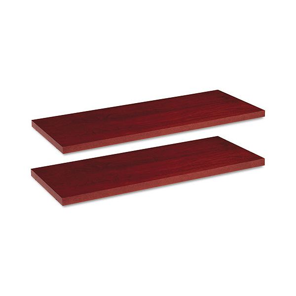 Alera 24" Shelves For Narrow Profile Bookcase, Oak ALEBCSH2412MO