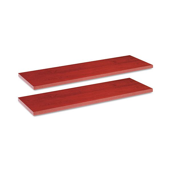 Alera 36" Shelves For Square Corner Bookcase, Cherry ALEBCSH3612MC