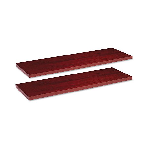 Alera 36" Shelves For Square Corner Bookcase, Oak ALEBCSH3612MO