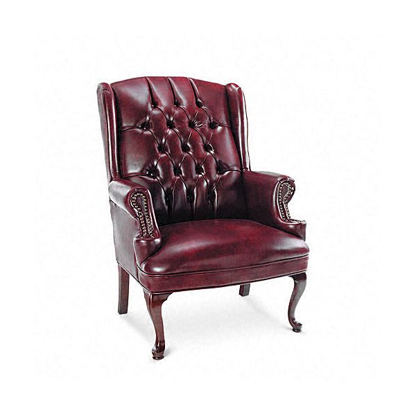 Alera Century Series Wing Back Guest Chair ALECE42VY31MY
