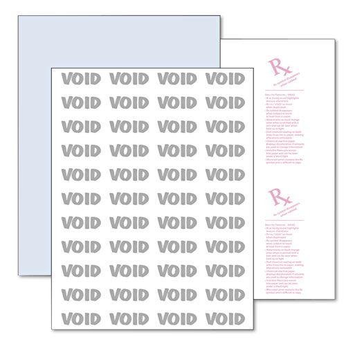 DocuGard Prescription/Medical Security Paper