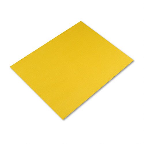 Pacon Peacock Colored Four Ply Poster Board 28 x 22 Canary