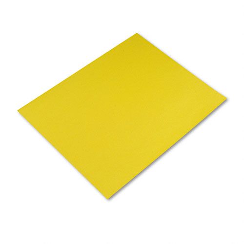 Pacon Peacock Colored Four Ply Poster Board 28x22 Lemon Yellow