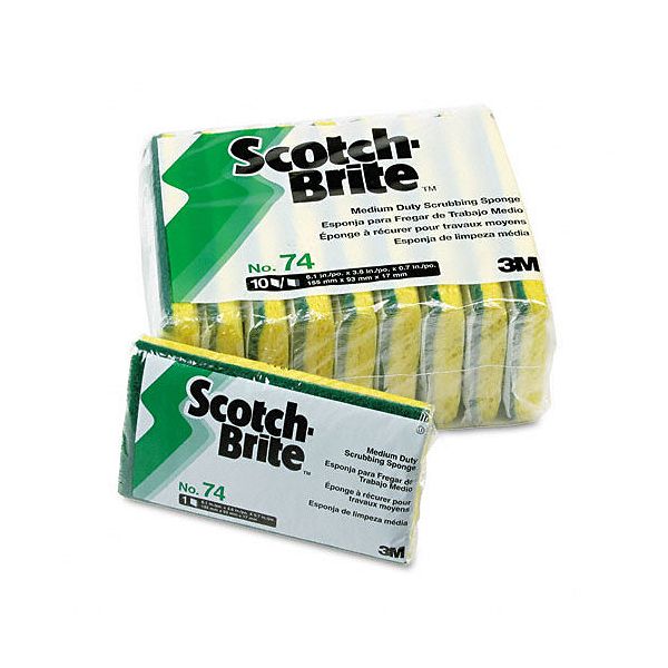 3m Scotch-brite Medium-duty Scrubbing Sponge MMM74CC