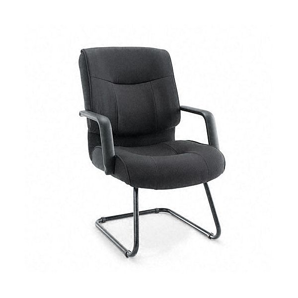 Alera Stratus Series Guest Chair, Black Fabric ALEST43FA10B
