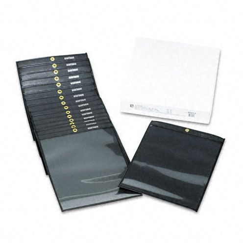 C Line Black Pressboard Back Shop Ticket Holder