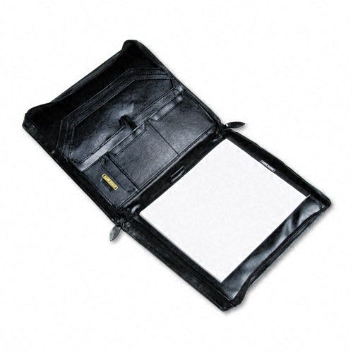 Bond Street Ltd Organizer Portfolio Pad Holder, Leather, Zipper by 
