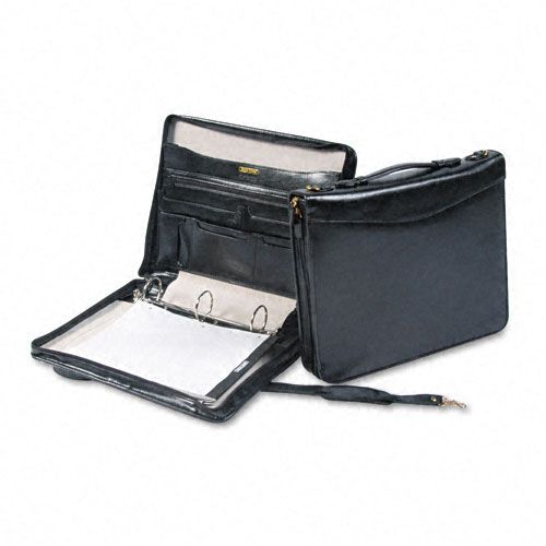 Bond Street Ltd Leather Zippered Portfolio by 