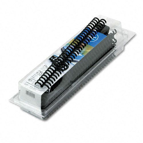 GBC ProClick Spines 1234 85 Sheet Capacity Black