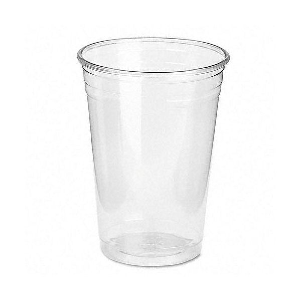 Dixie Clear Plastic PETE Cups, Cold, 10 Ounces