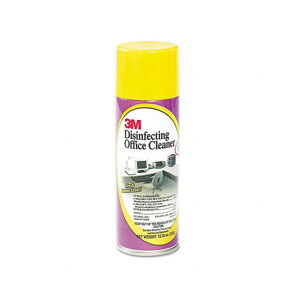 3M Disinfecting Office Cleaner, 12.35oz Aerosol
