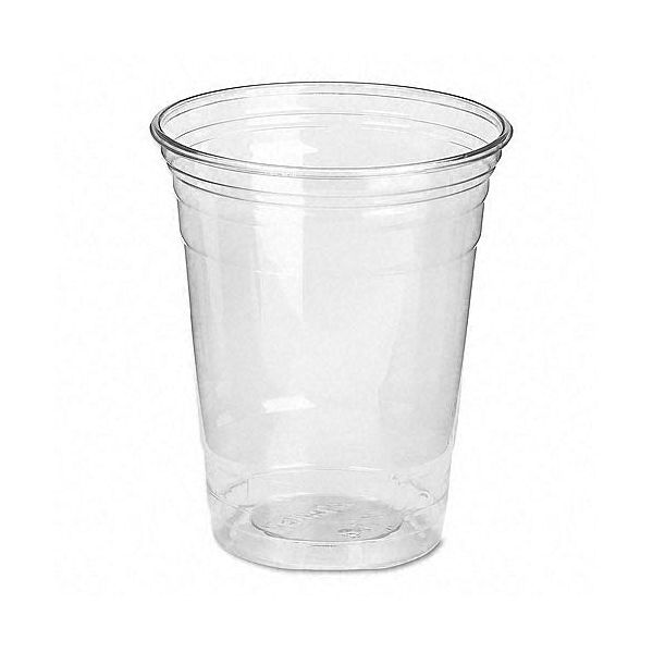 Dixie Clear Plastic PETE Cups, Cold, 12 Ounces