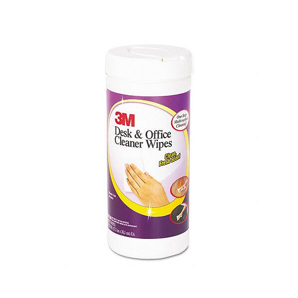 3m All-purpose Cloth Wet Wipes, 7x8, 25/canister MMMCL563